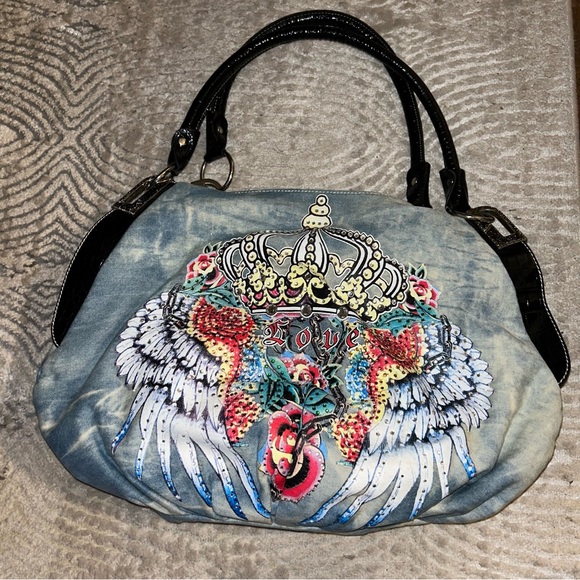Rhinestone Shoulder Bag - Picture 1 of 7